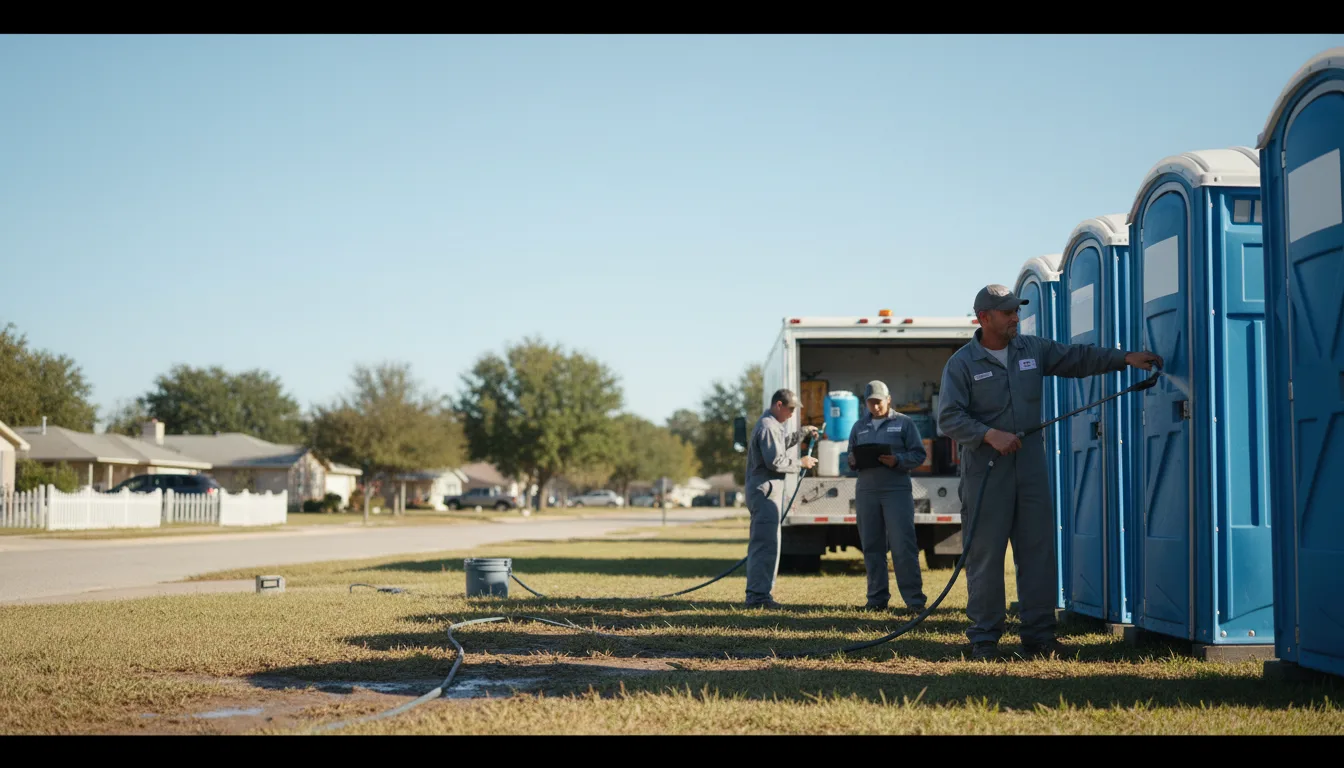 Long-Term Portable Toilet Rental in Williamsport, OH near me